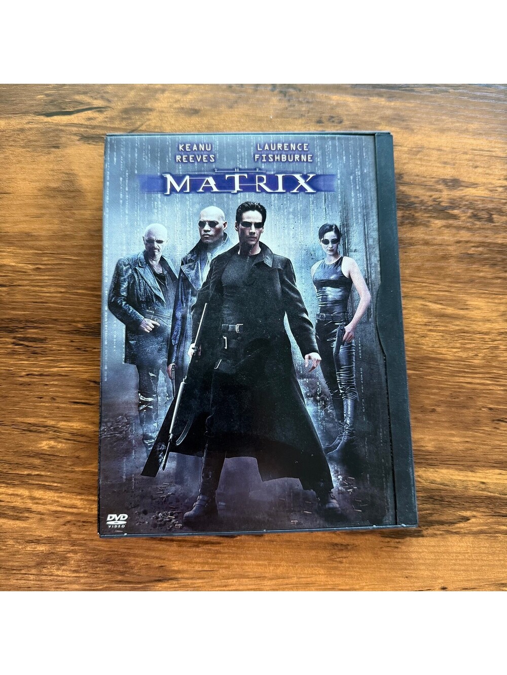 1999 The Matrix DVD Sci-fi Action Film Keanu Reeves and Laurence Fishburne